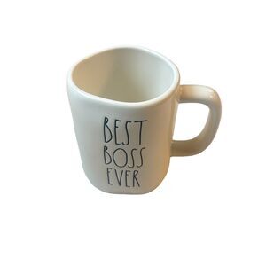 Rae Dunn BEST BOSS EVER Coffee Mug